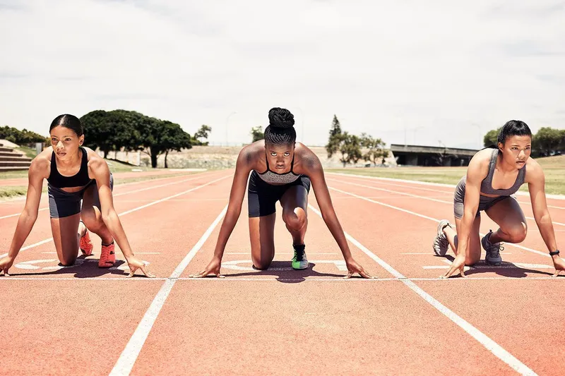 Zeigen Teilnehmende von Wettkämpfen im Sport bessere Leistungen, je mehr Selbstvertrauen sie haben?